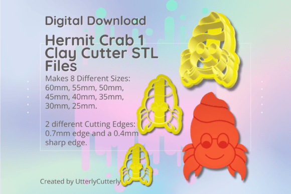Clay Cutter STL File Hermit Crab - Earri: A Technical Review for Makers