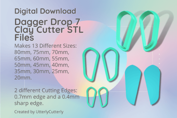 Dagger Drop 7 Clay Cutter STL Digital: A Comprehensive Guide for Makers