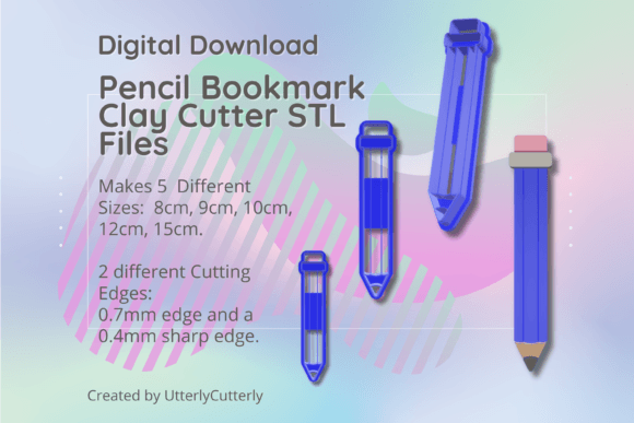 Maximizing Creativity with the Clay Cutter STL File Large Pencil Bookma Bundle