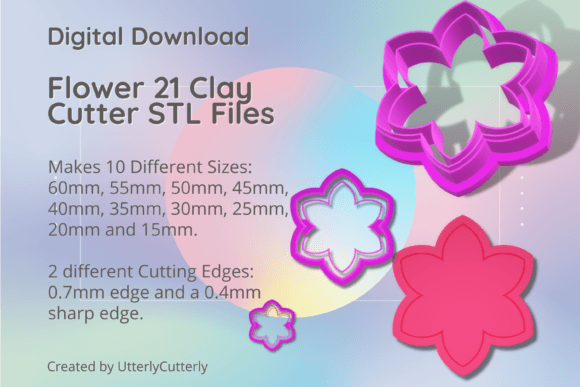 Unlocking Spring Creativity: A Comprehensive Guide to the Flower 21 Clay Cutter STL Bundle